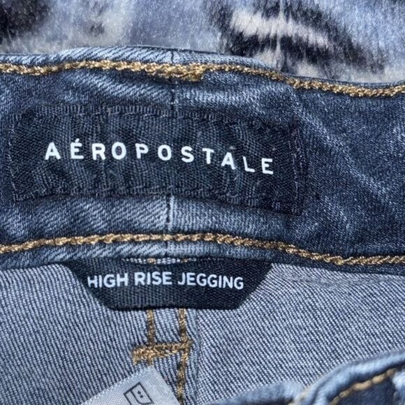 Aeropostale High Rise Jegging Denim Jeans For Women Size 2 Regular - Picture 4 of 9